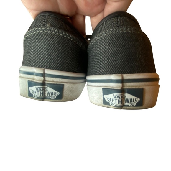 Vans Atwood Textile Herringbone Orion Skater Shoe SZ Y6 Women’s 7 - Picture 9 of 14